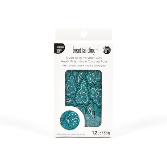 Malachite Oven Bake Polymer Clay by Bead Landing&#x2122;